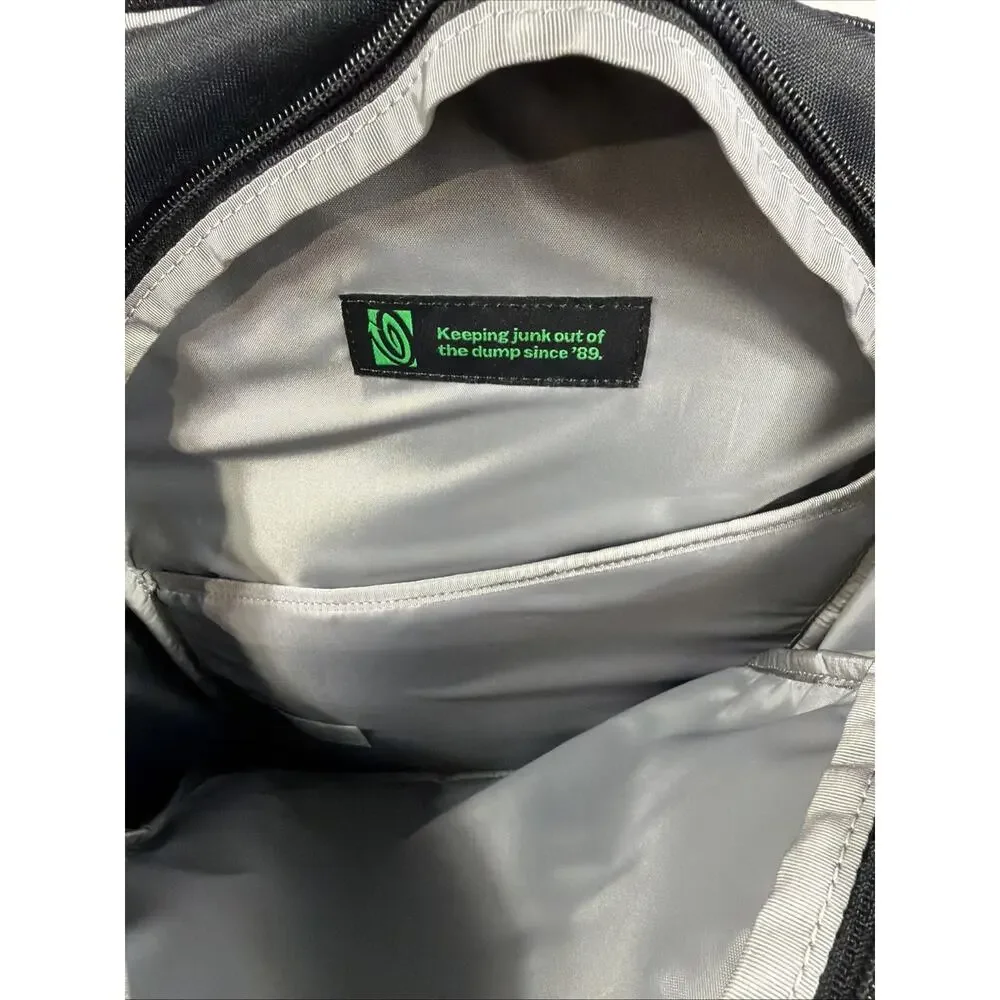 Timbuk2 Q Laptop Backpack 2.0 Eco Black Work Office NWT $145
